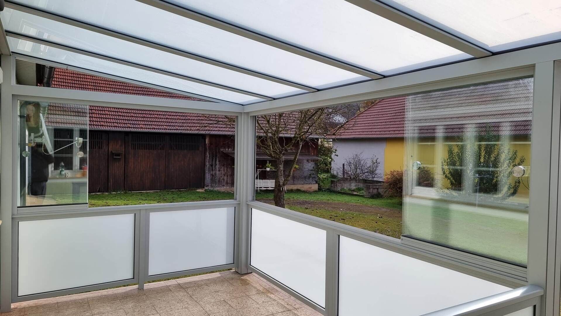 Überdachungen und Sommergärten